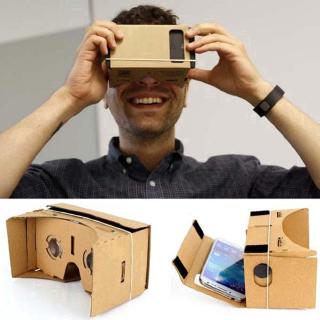 DIY Google Cardboard Virtual Reality VR Mobile Phone 3D Viewing Glasses