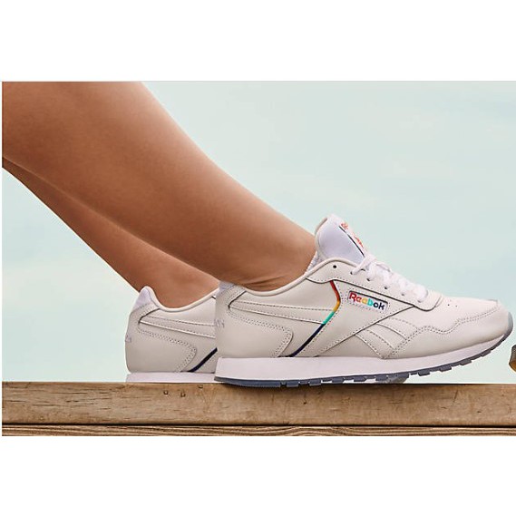 tan reebok shoes
