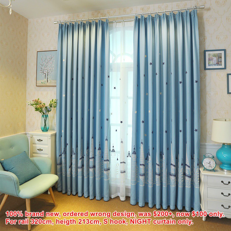 Children Curtain Ready Made Shopee Singapore