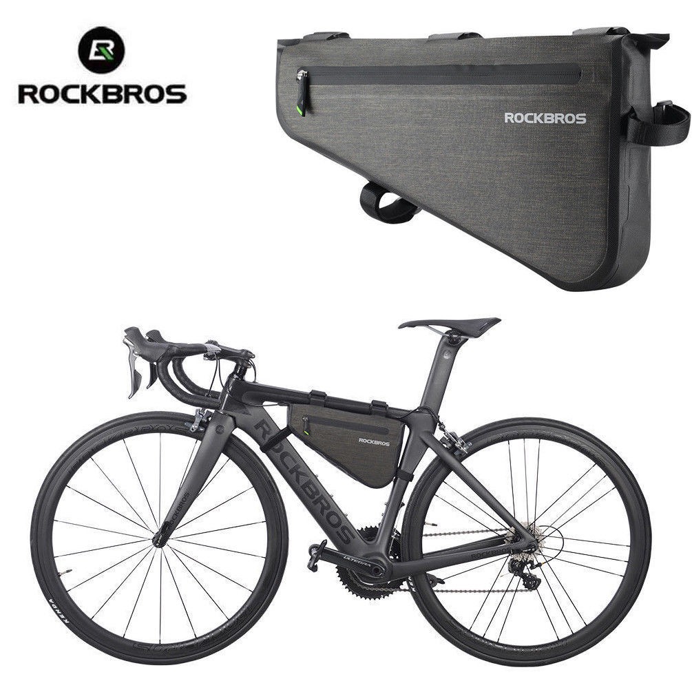 rockbros bike frame bag