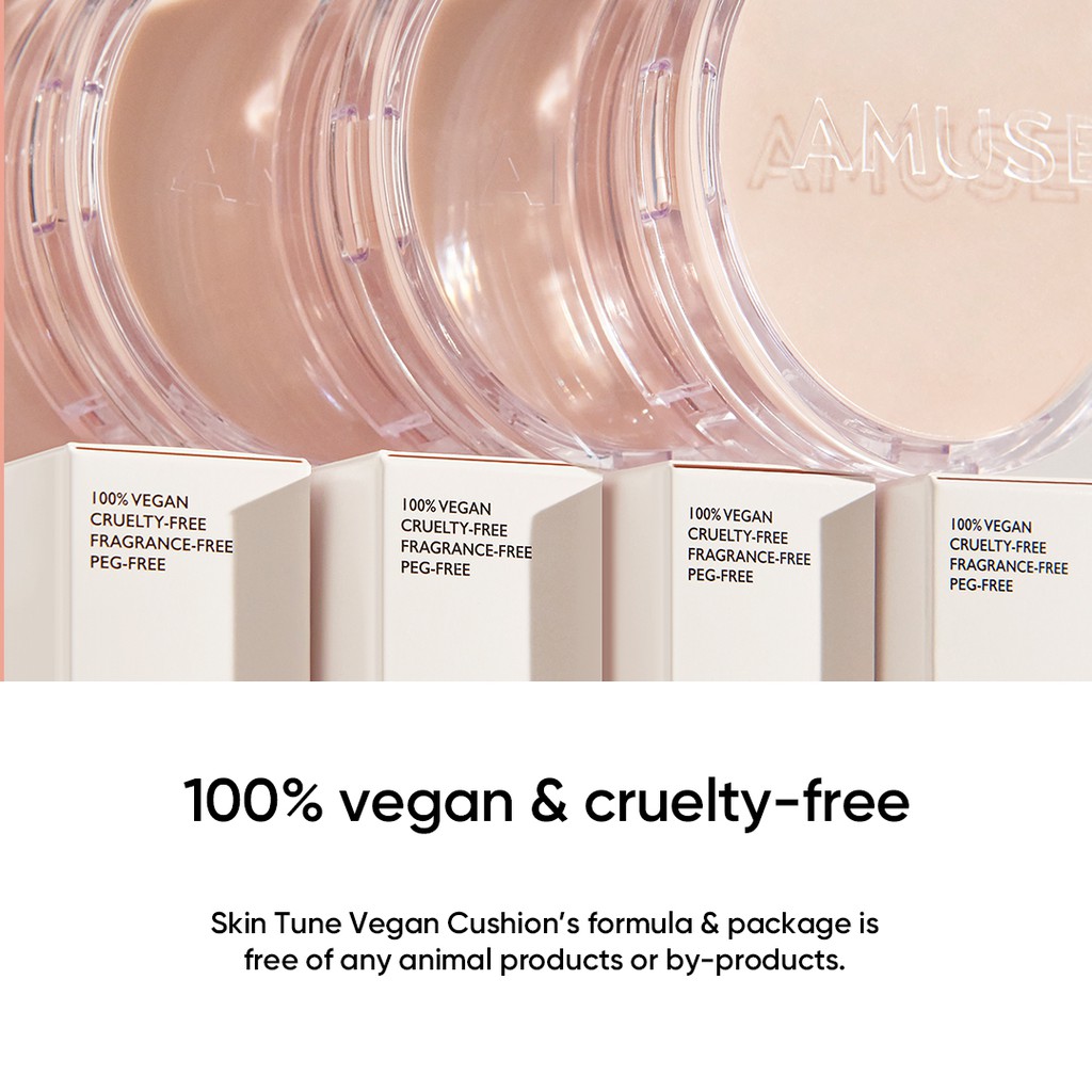 Amuse Skin Tune Vegan Cover Cushion Shopee Singapore