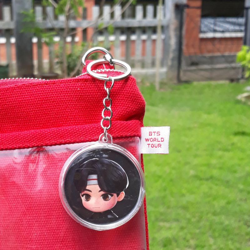 GANTUNGAN Bts Tinytan Keychain (Keyring BTS Tiny Tan) RM Jin Suga Jhope