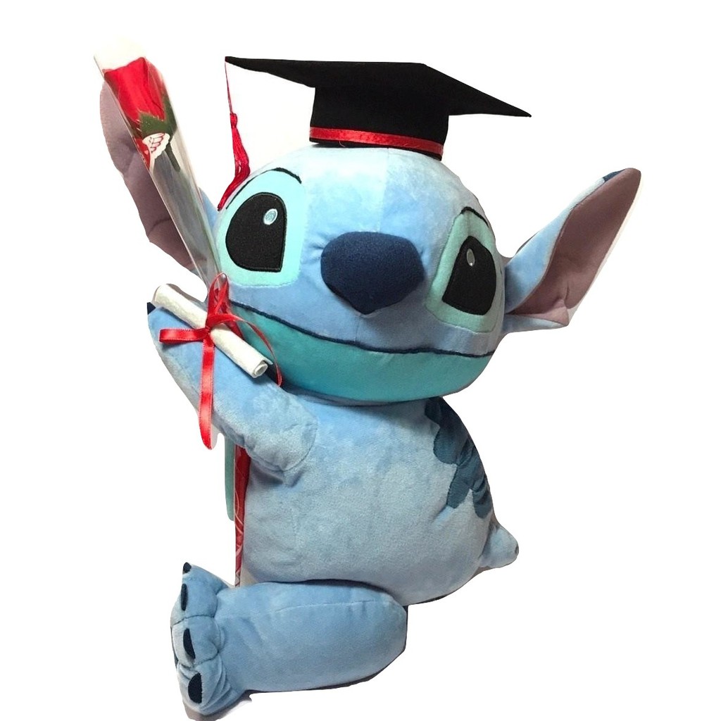 stitch graduation plush