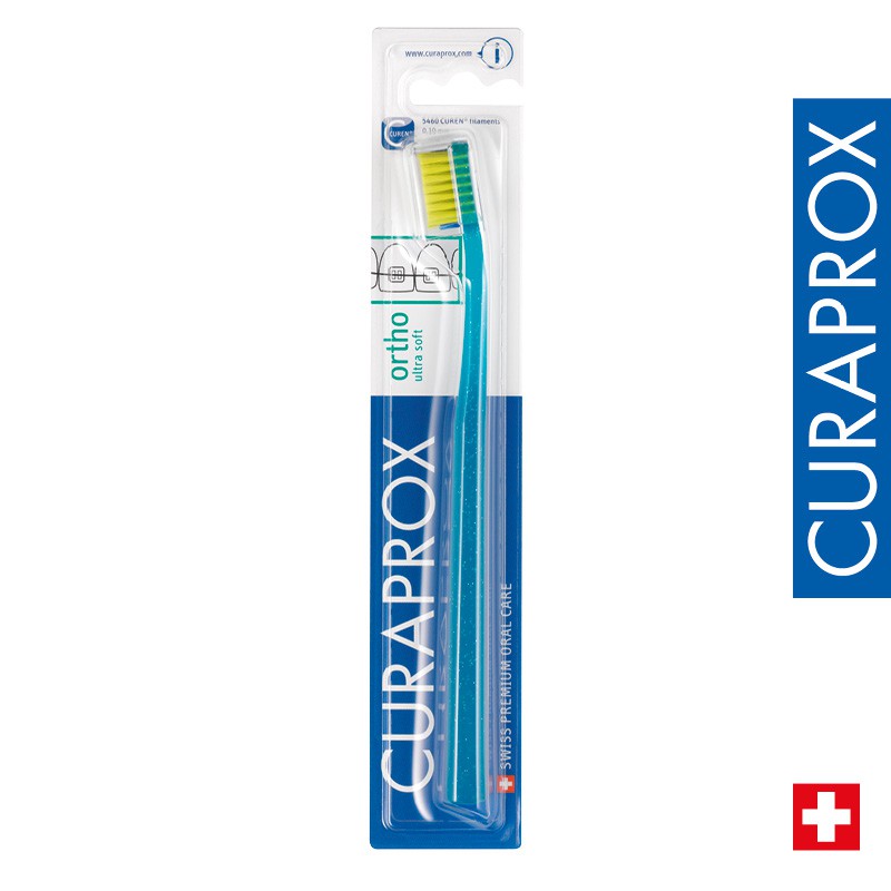 Curaprox CS ortho ultra soft toothbrush (for braces care) Shopee