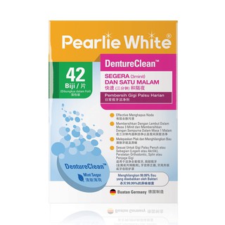 Image of Pearlie White DentureClean Denture Cleansing Tablets 42s