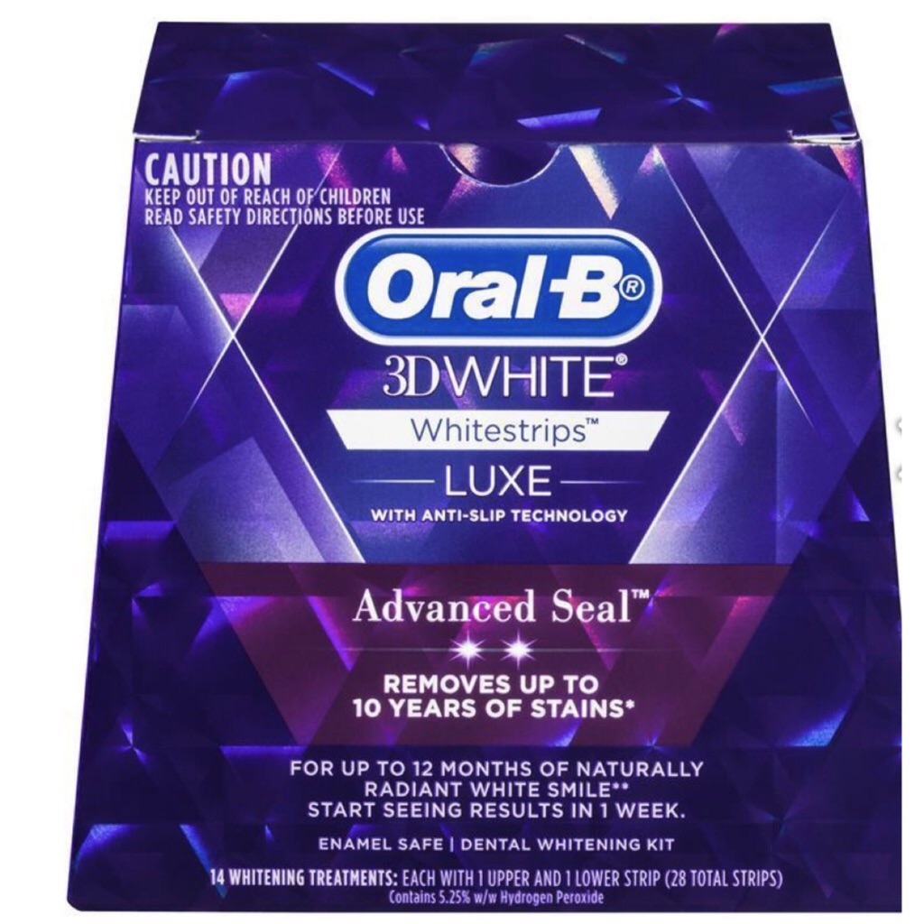 Oral B 3d White Luxe Advance Seal 14 Whitening Treatments Shopee Singapore