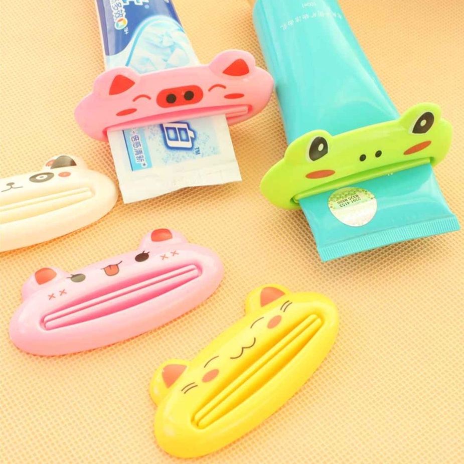 Toothpaste Squeezer Adorable Cute Cartoon Animals Shopee Singapore