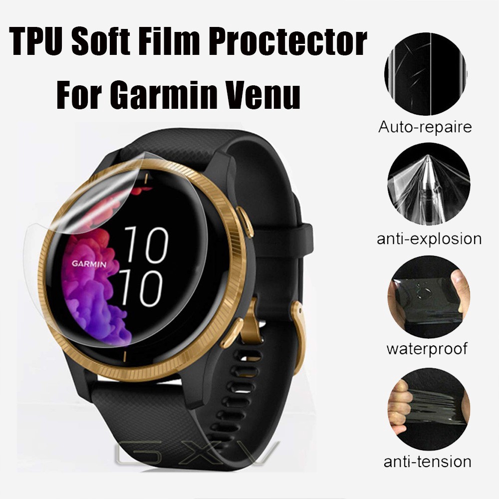 1/3/5pcs Soft TPU Screen Protector For Garmin Venu GPS Smart Watch