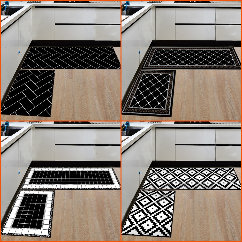 4060cm 40120cm Kitchen Floor Mats Kitchen Carpet Kitchen Rugs Door Mats Door Strip Mats Home Bedroom Floor Mats Kitchen Carpets Shopee Singapore