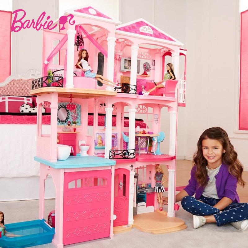 barbie dream house with lift