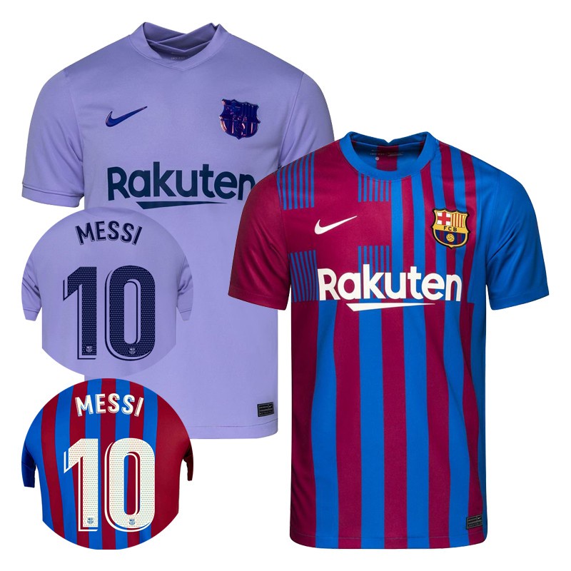 Women's Nike Lionel Messi Blue Barcelona 2019/20 Third Replica