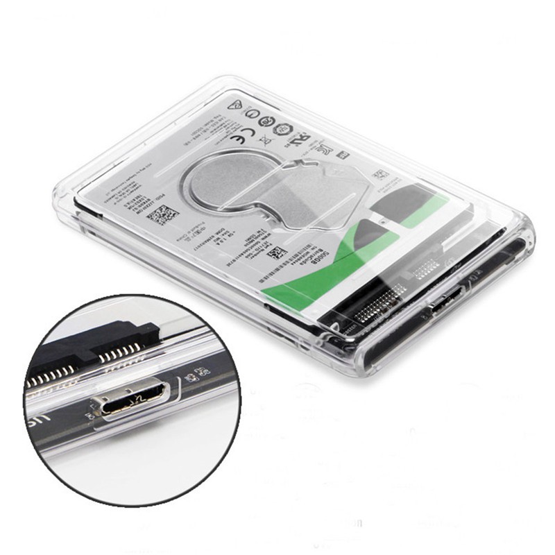 USB 3.0 2.5Inch SATA3 5gbps Hard Drive Enclosure Caddy Case External  HDD/SSD | Shopee Singapore