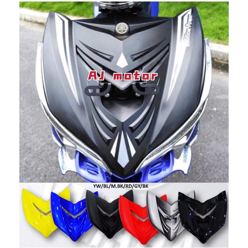 Y15ZR V1 V2 COVER SET DEPAN VIETNAM DESIGN CARBON YAMAHA Y15 HORN PANEL ...