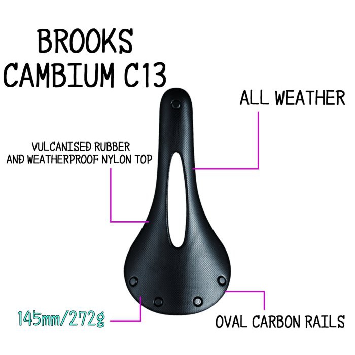 brooks cambium c13 carved 145