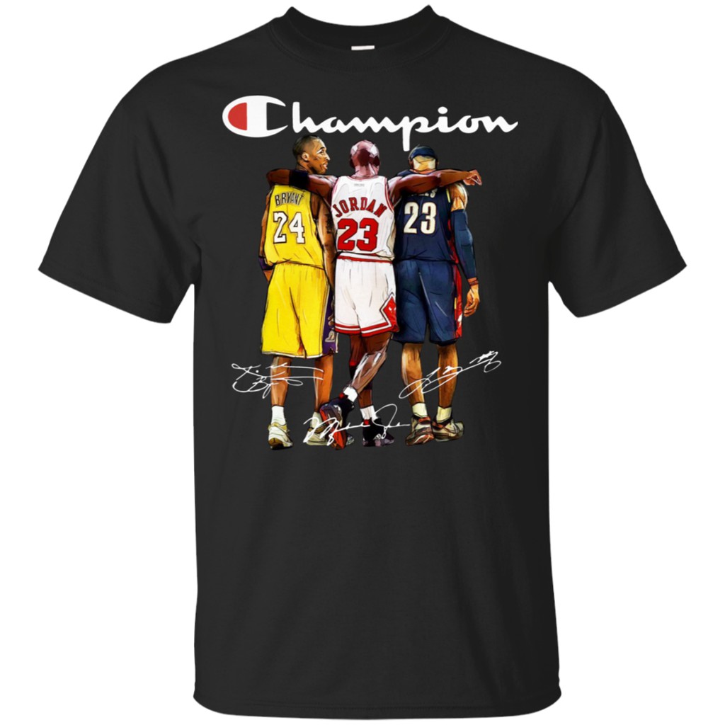 Men T-shirt Kobe Bryant-Michael Jordan 