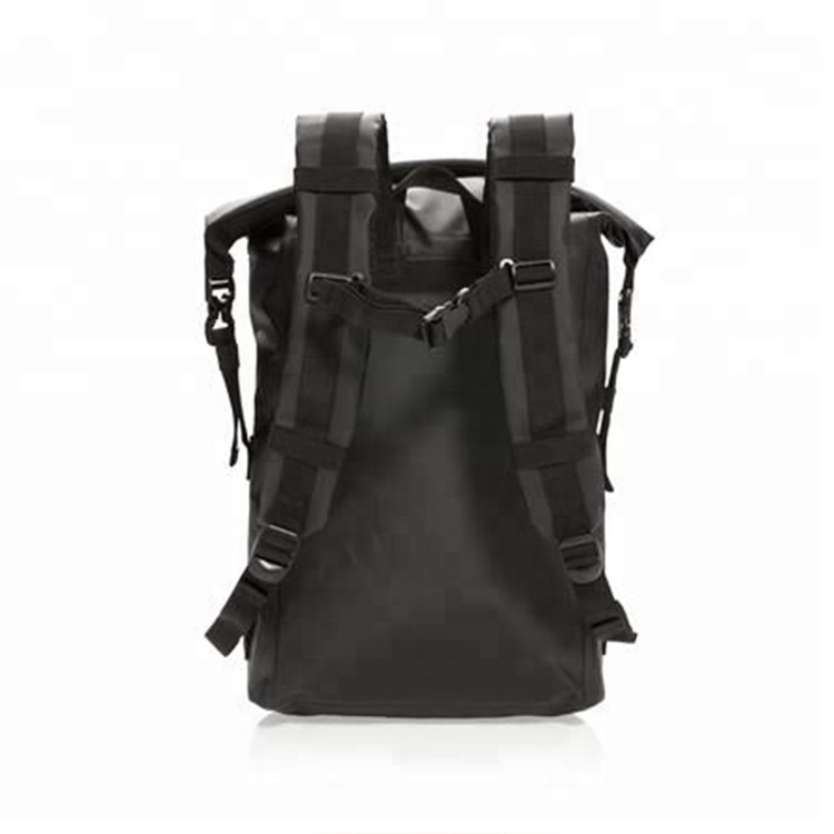 250D Tarpaulin IPX6 Waterproof Backpack With Roll-Top Closure