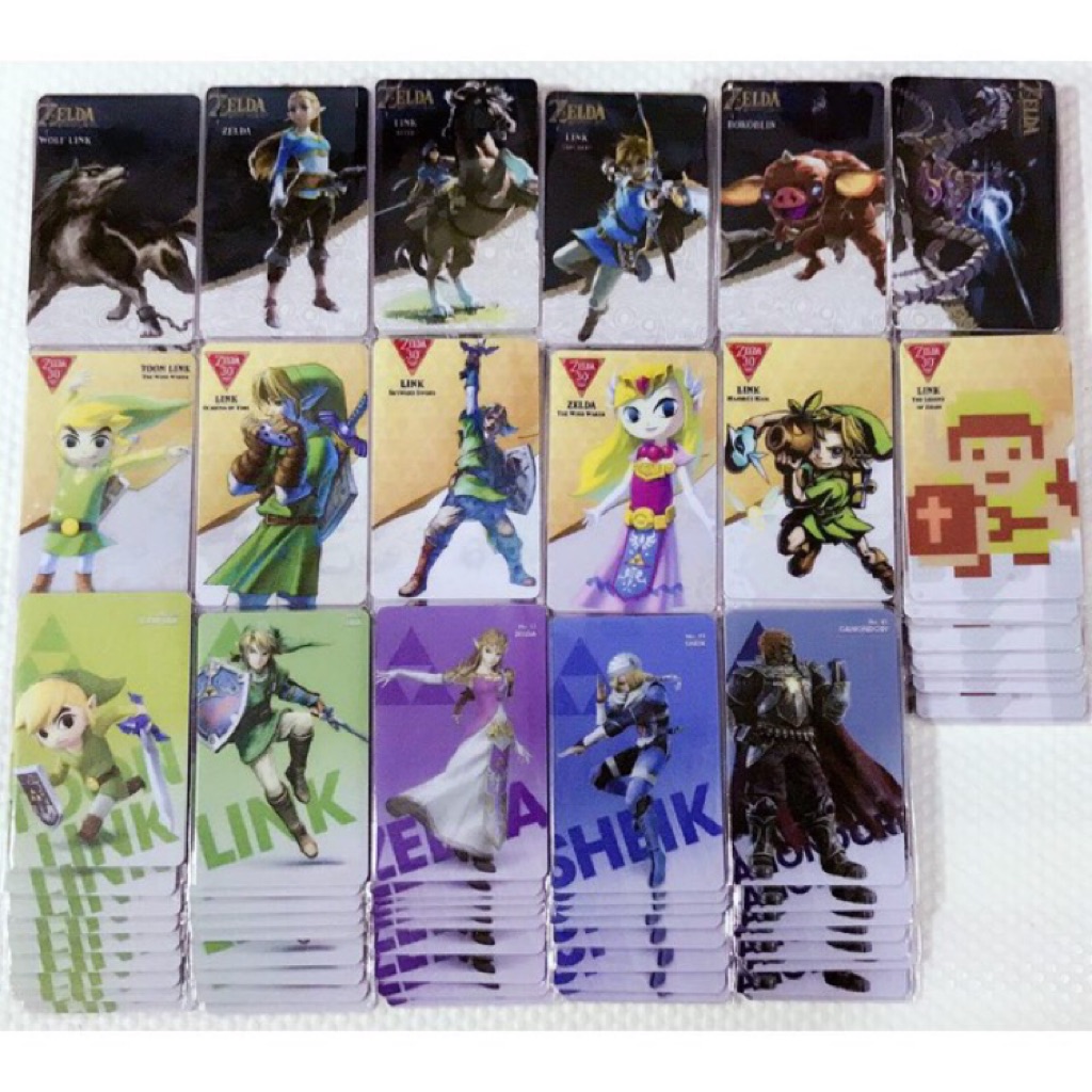 Amiibo Cards For Legend Of Zelda BOW | Shopee Singapore