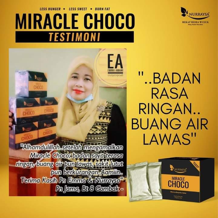 Shop Malaysia Readystock Nurraysa Miracle Slim Choco With Free Gift Shopee Singapore