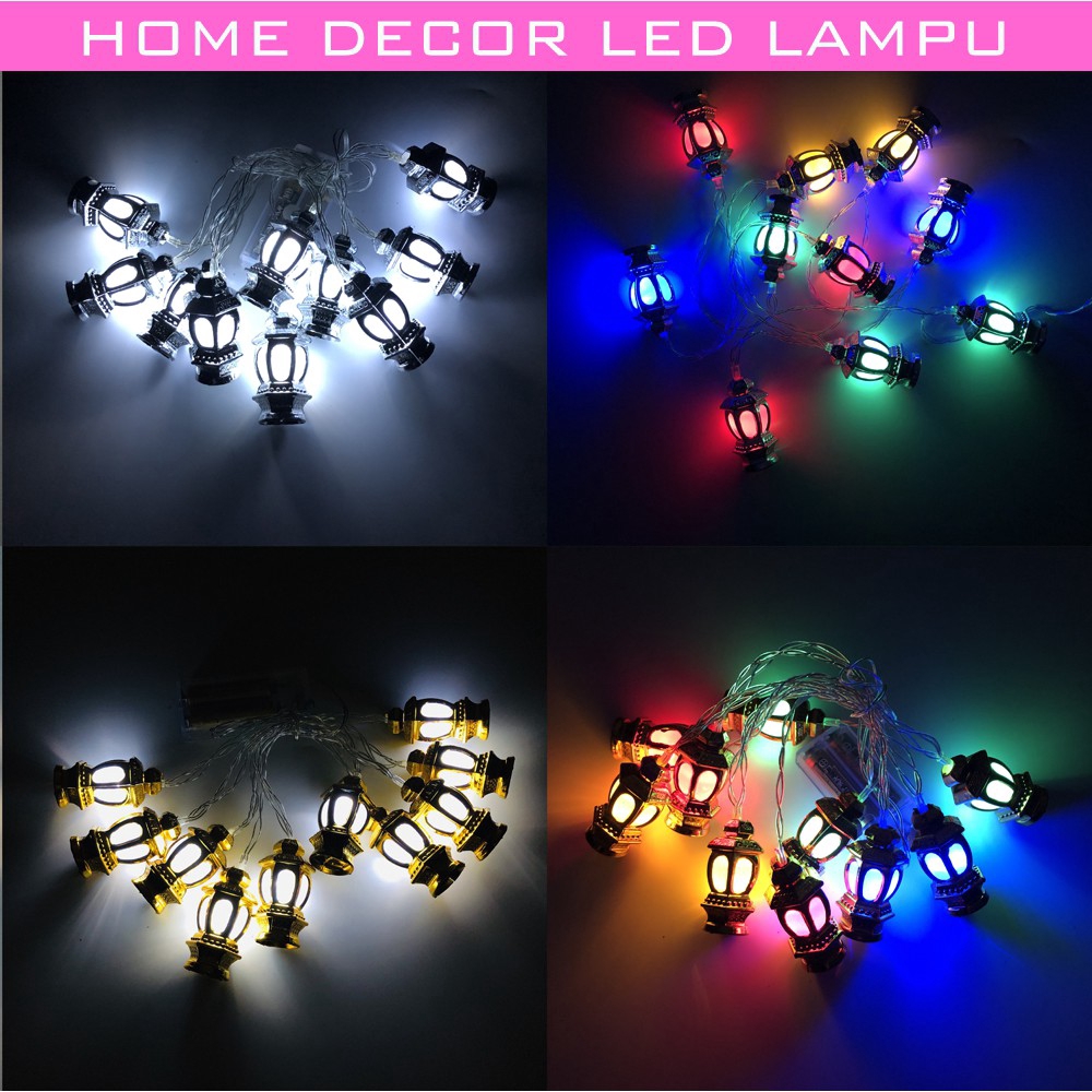 Raya 2020 Muslimah Eid Al-Fitr Ramadan Lampu LED Light ...