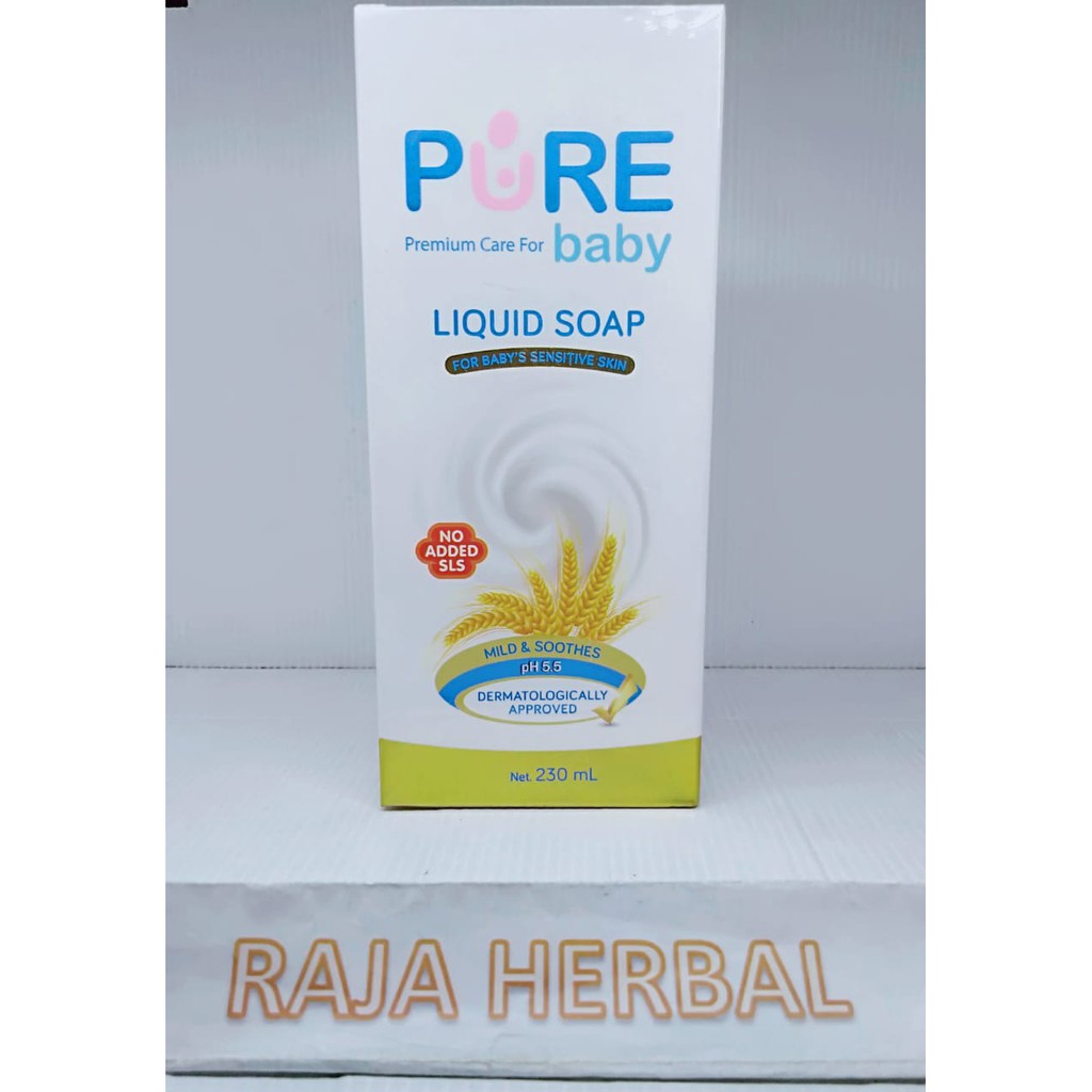 pure baby liquid soap 230ml