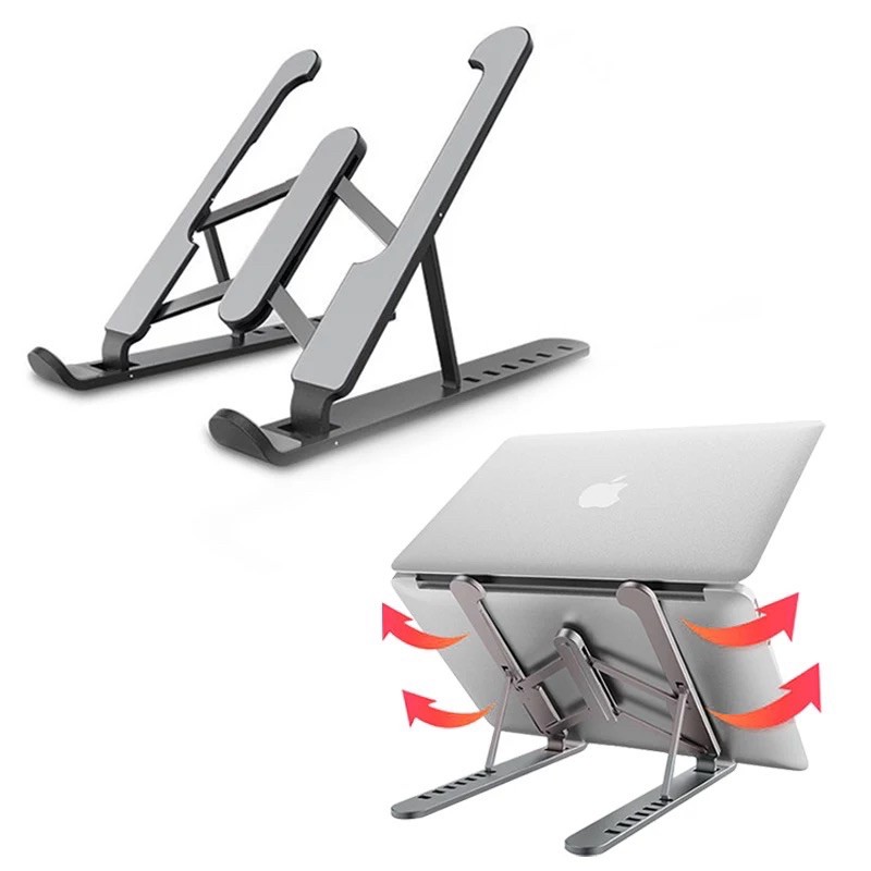 Adjustable 6Height Laptop Stand, Foldable Laptop Stand, Nonslip