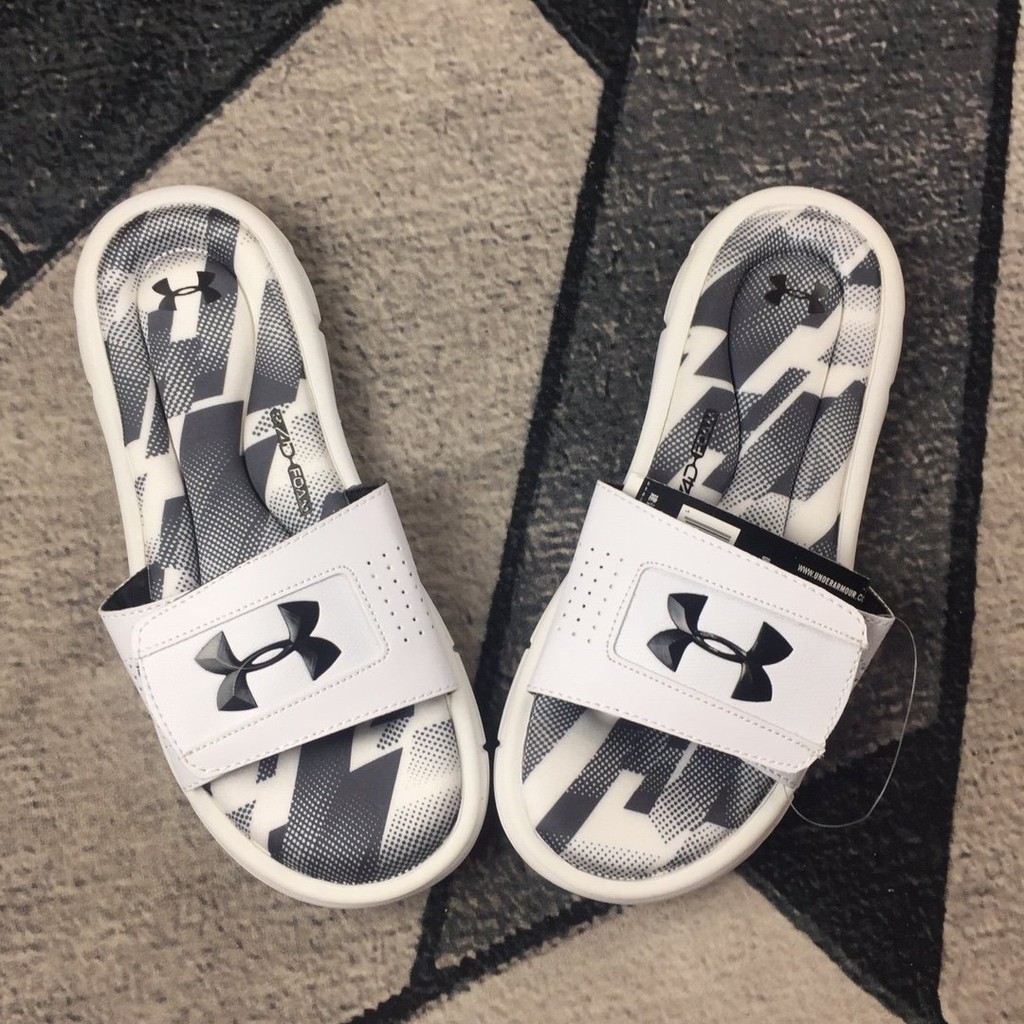 under armor slippers