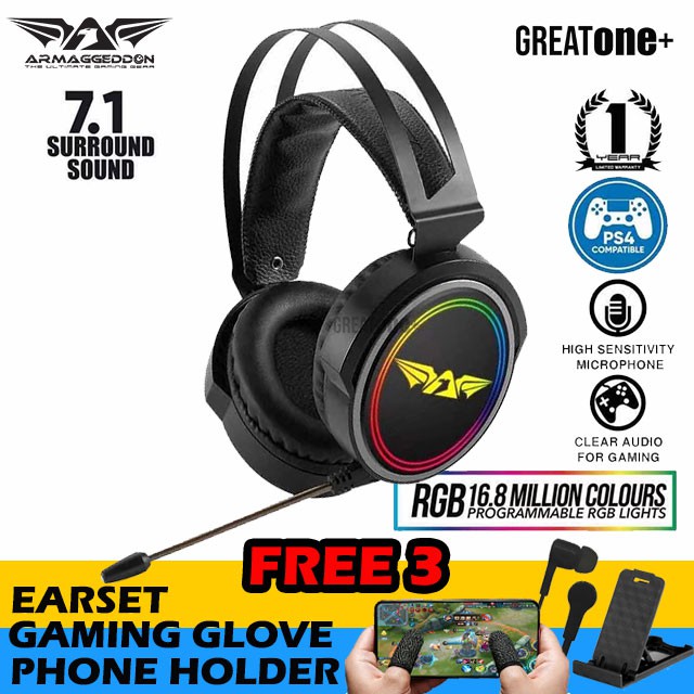gaming headset with usb connection