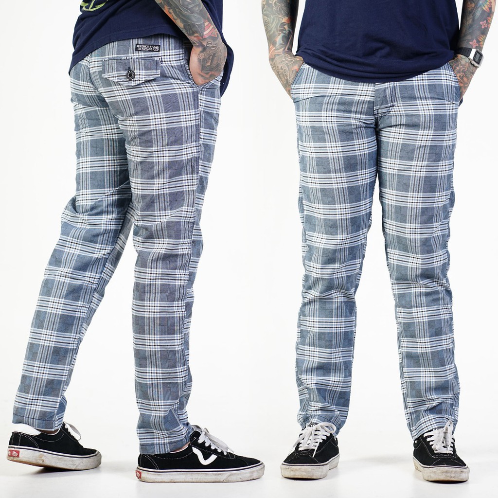 tartan jeans mens