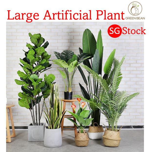 Artificial Plant Sg Stocks Fake Tree Plants Home Decor Gardening Potted Ee Singapore - Artificial Plants For Home Decor Singapore