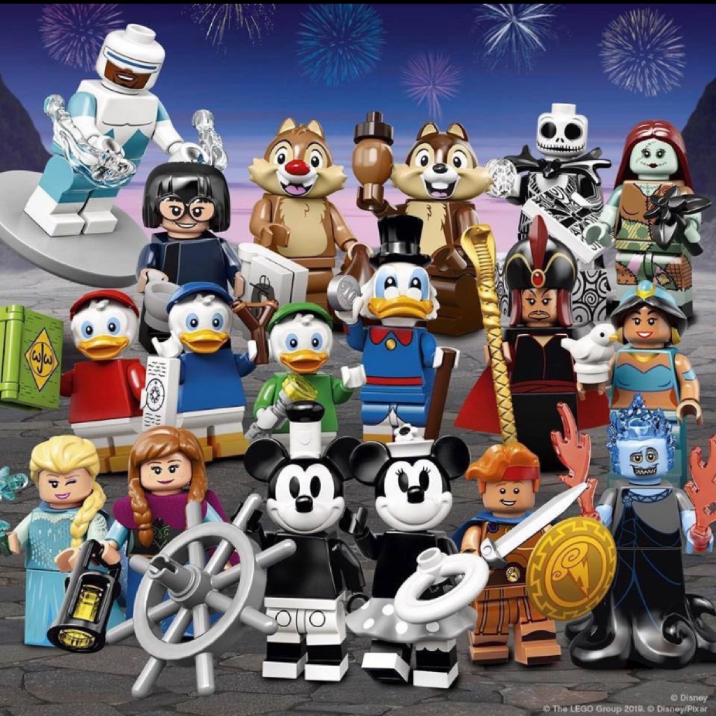 lego minifigures disney series 2