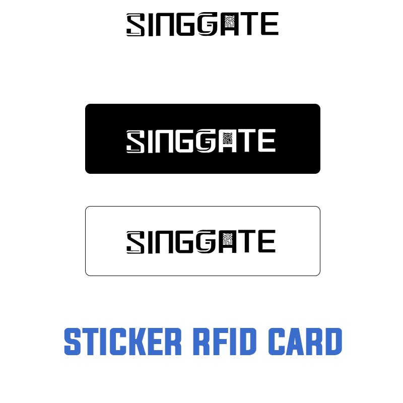 SINGGATE Sticker RFID for Singgate Digital Door Lock RFID Access Card ...