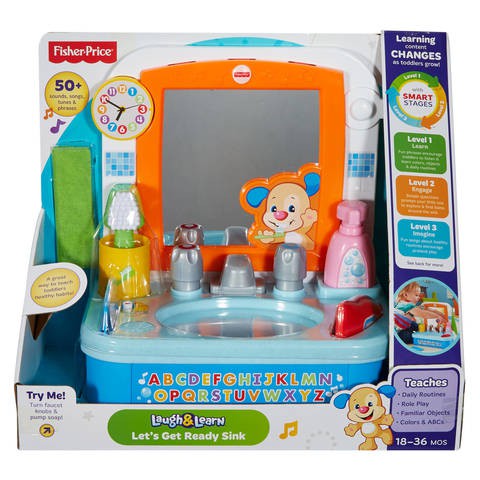 fisher price laugh and learn sink