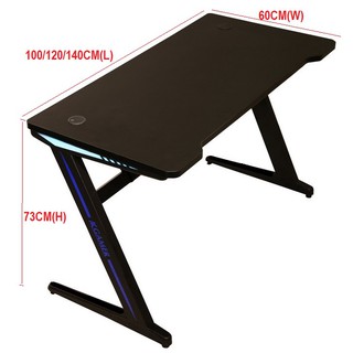 2020 RGB Light Gaming Table Computer Desk Office Table | Shopee Singapore