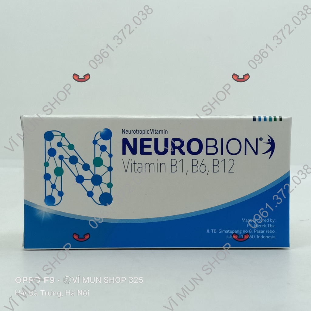 Neurobion supplements Vitamin B1 B6 B12 capsules Shopee Singapore