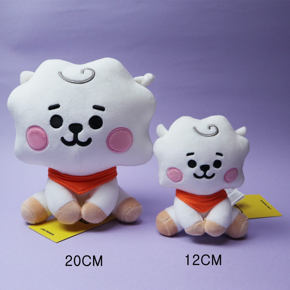 [BTS GOODS] BABY BT21 OFFICIAL SITTING DOLL 20CM, 12CM