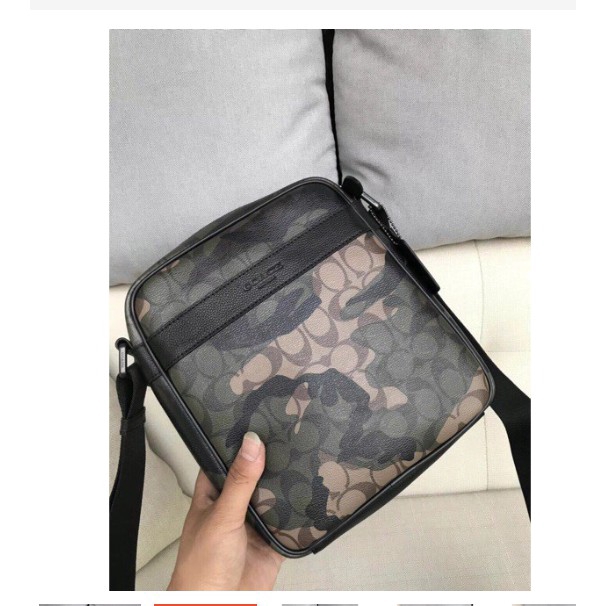 camo coach purse