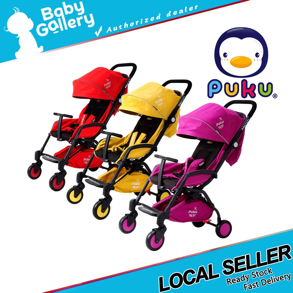 puku twin stroller