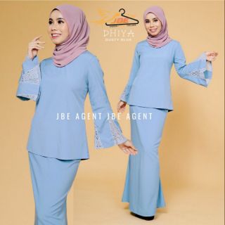 Dhiya Mini Kurung Baju  Raya 2022 baju  open house casual 