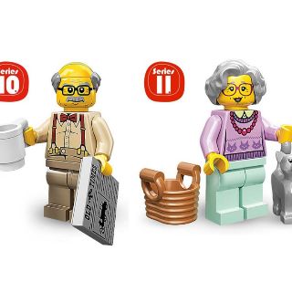 LEGO Minifigure - Grandpa & Grandma | Shopee Singapore