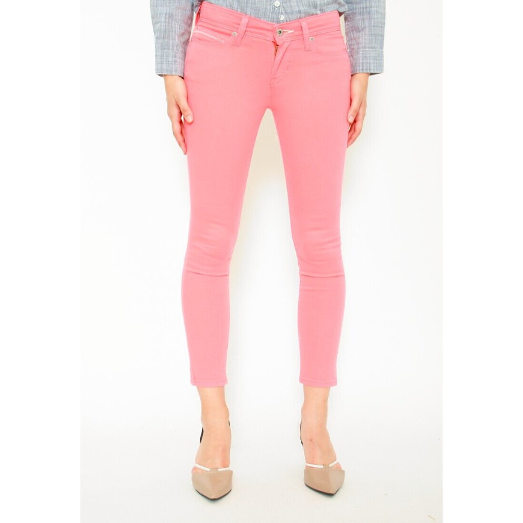 denizen high rise ankle skinny jeans