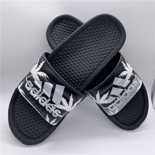 adidas slippers red and black