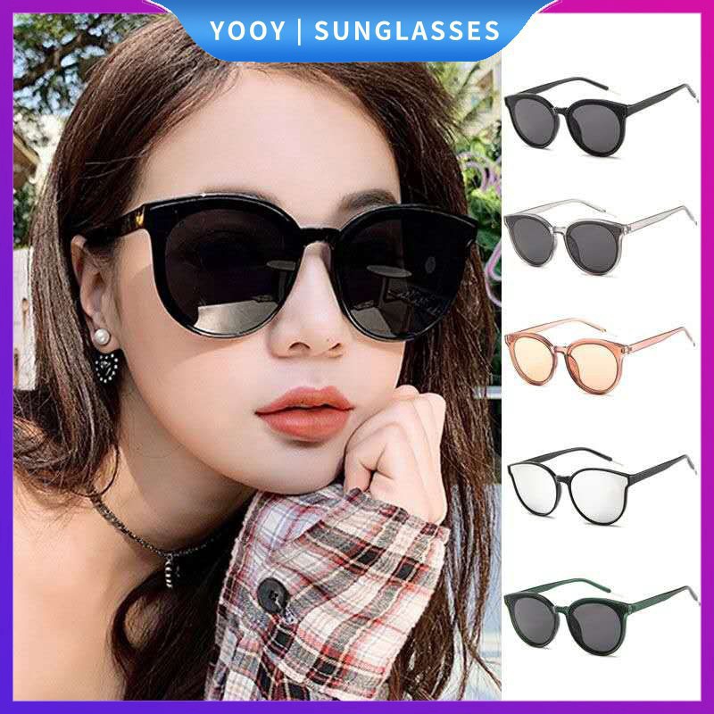 Classic Cateye Sunglasses Women Korean Fashion Cermin Mata Hitam Shopee Singapore