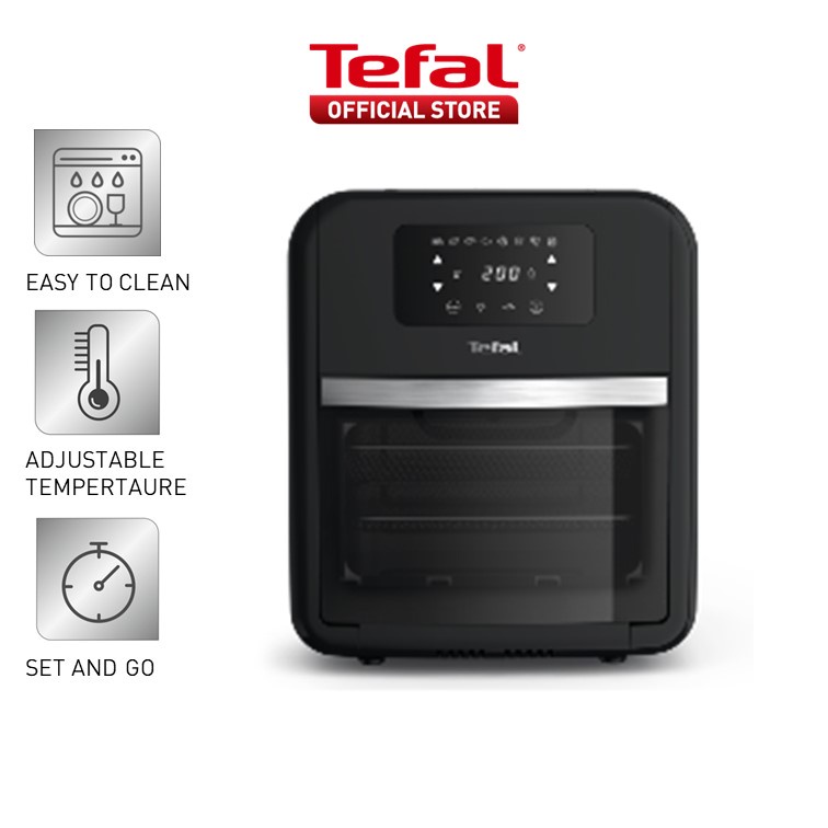veiligheid Ga op pad koffer Tefal FW5018 Easy Fry Healthy Air Fryer Oven & Grill w/7 Accessories 11L |  Shopee Singapore