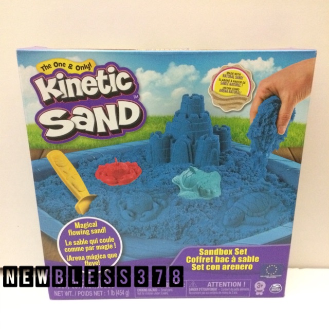 kinetic sand sandbox set