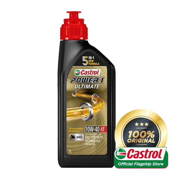 Castrol Power1 Ultimate 10w 40 4t 1l Shopee Singapore