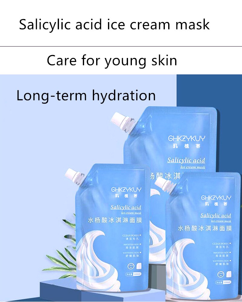 salicylic acid ice cream