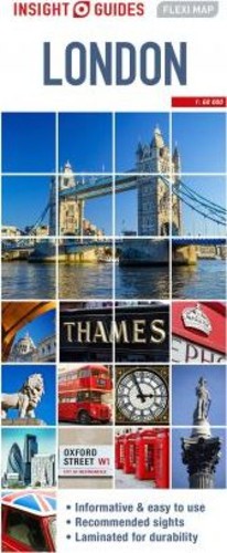 Insight Flexi Map London, London Travel Map by Insight Guides (UK edition, paperback)