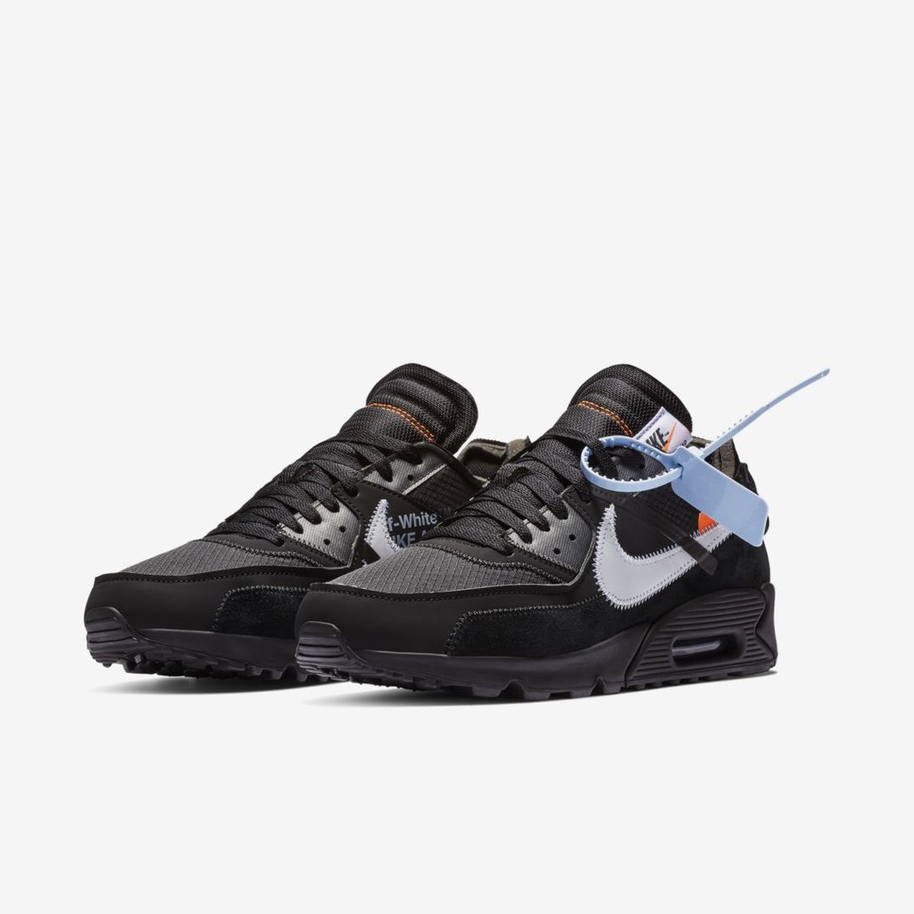 stockx air max 90 off white black