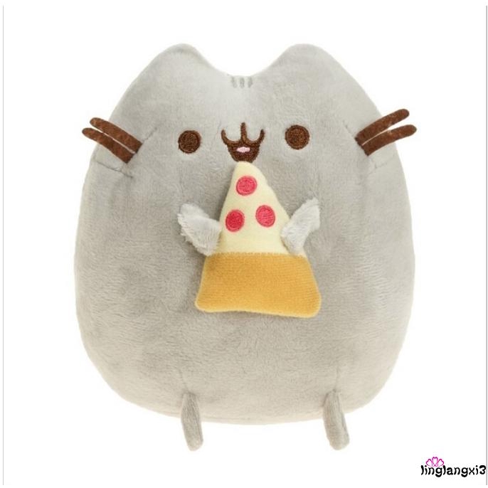 IGL-Hot 7in Pusheen The Cat Pusheen With Cookie Plush Soft Toy Stuffed ...