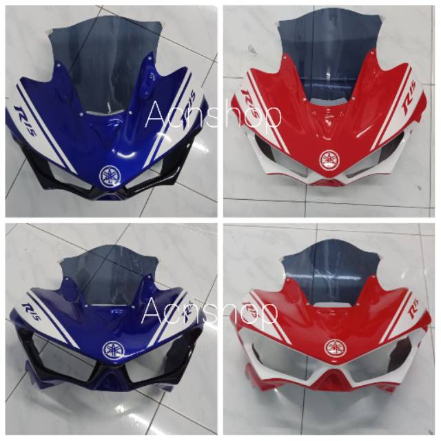 Front Lamp Mask Cover Lamp Headlight Cover R15 Old V1 V2 Shopee Singapore